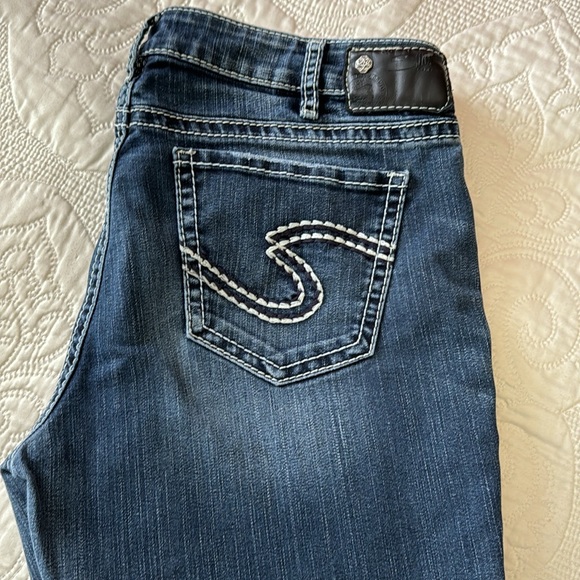 Women’s Silver Jeans Suki High Slim Boot size 32X33 - Picture 2 of 9